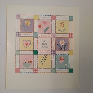 Paper Magic Group "Get Well Wishes" Greeting Card with Envelope, Pre-owned